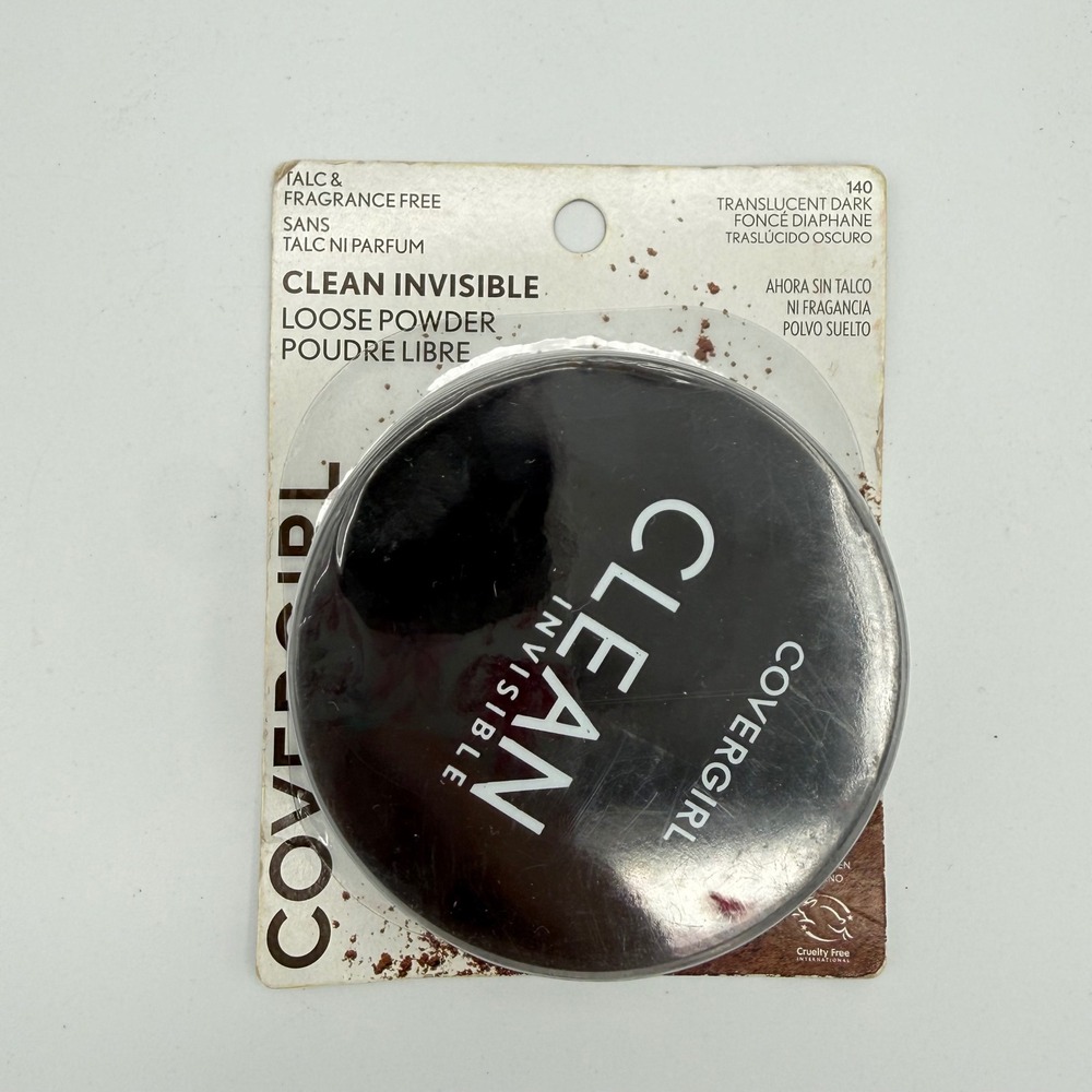 Covergirl Clean Invisible Loose Powder Women 140 Translucent Dark New Talc Free